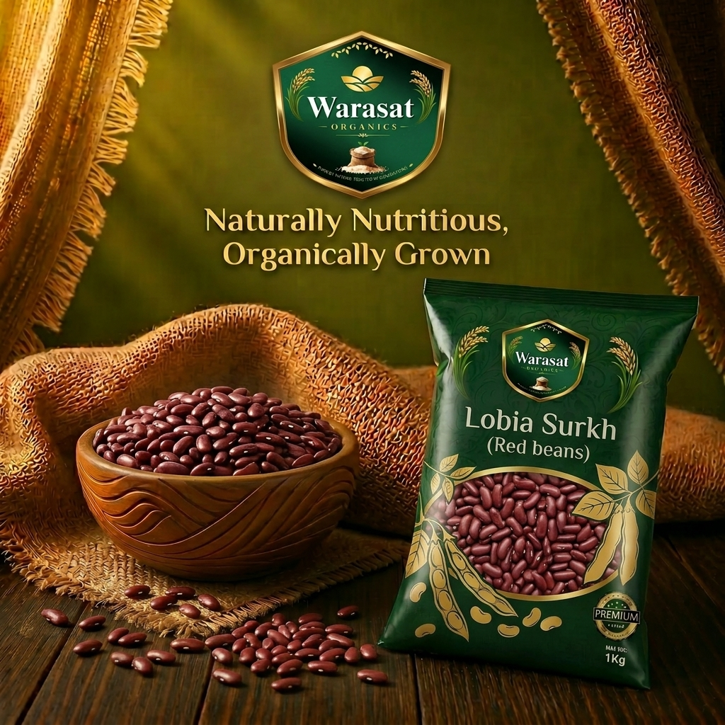 Lobia Surkh Fresh Red Beans High Quality