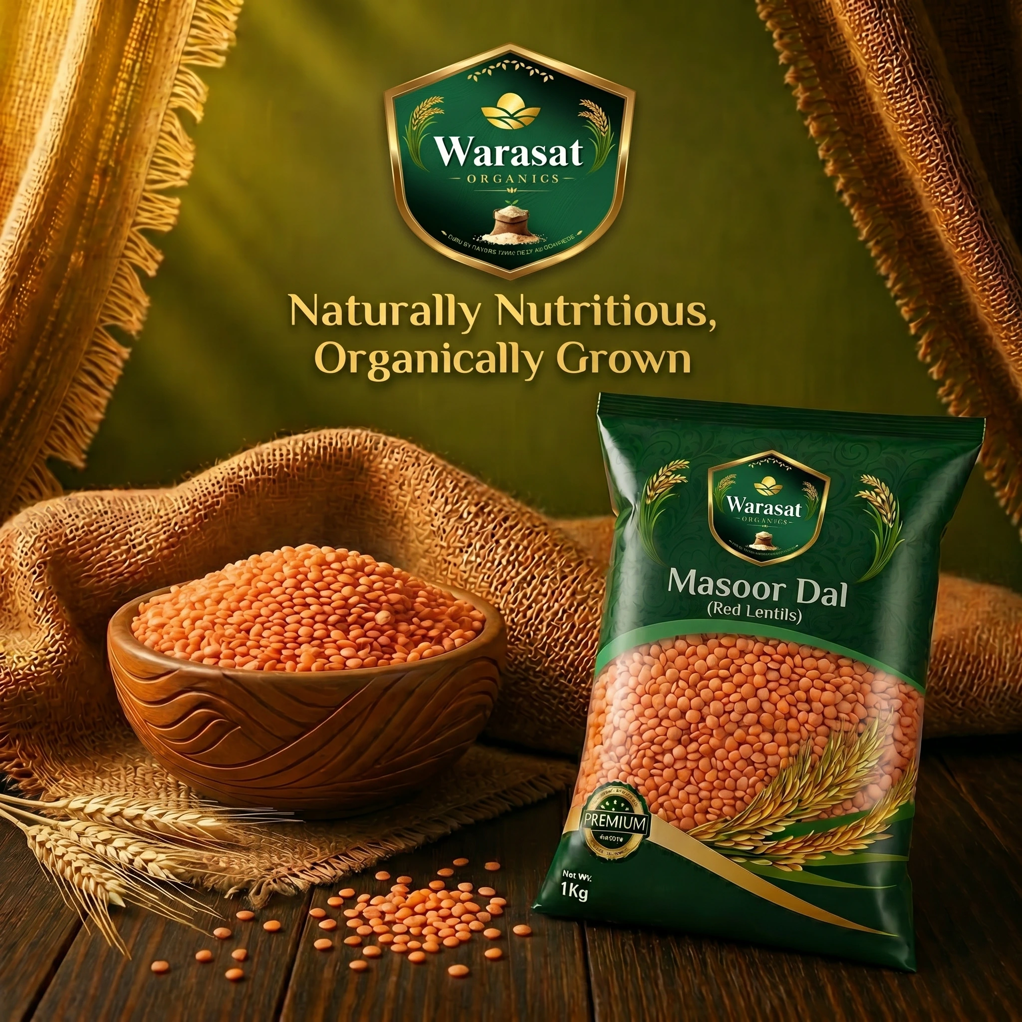 Masoor Dal Fresh Red Lentils Fine Quality