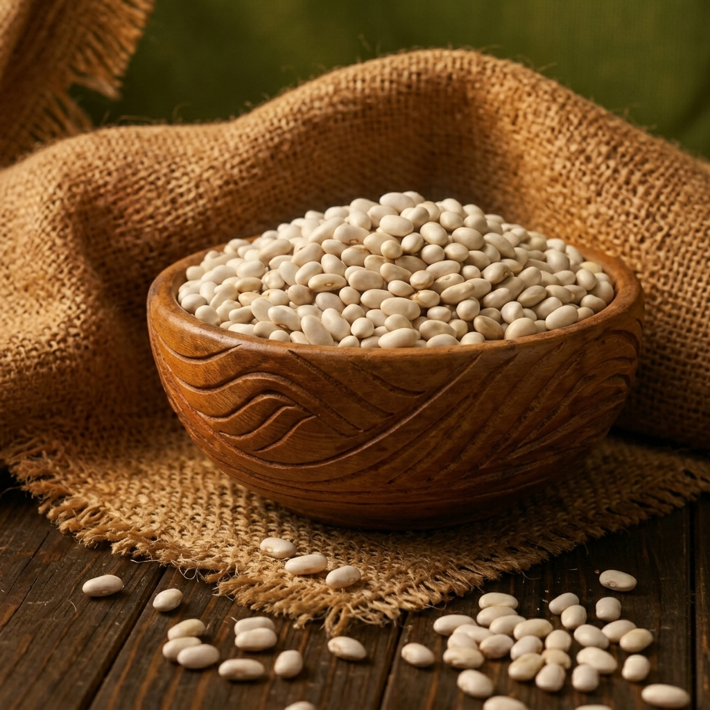 Lobia Safed Premium White Beans Clean Quality Lobia Safed Premium White Beans Clean Quality